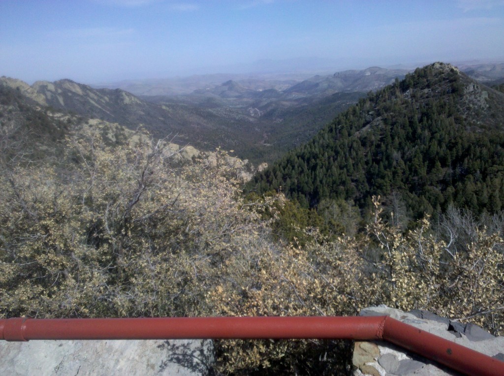 View of Kingston, NM from Emory Pass lookout.
