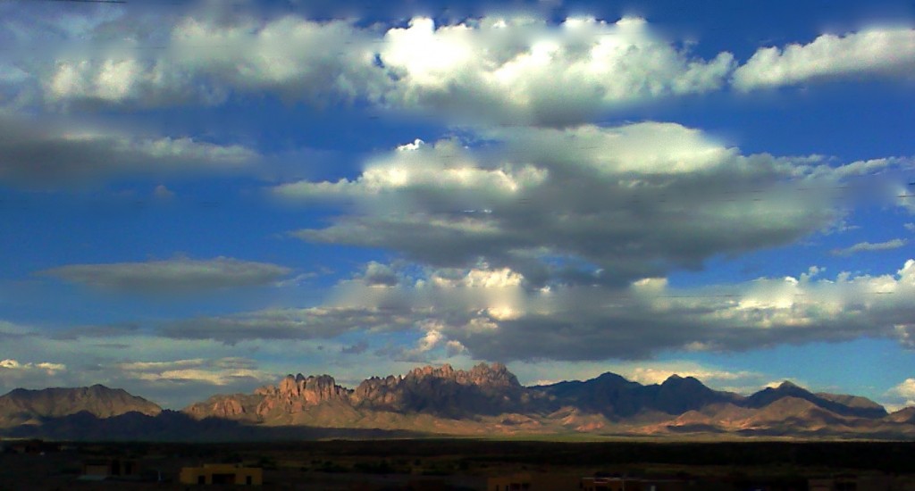 The majestic Organ Mountains.