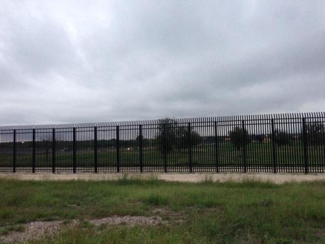 The border fence in Del Rio. We didn't want to go that way.