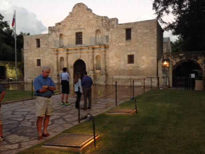 The Alamo in San Antonio.