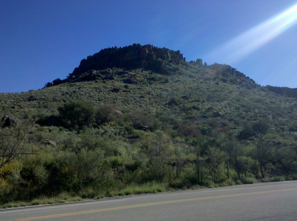 Puera Cito Mountains outside Fort Davis on TX 118.  The scenery along TX 118 was stunning!