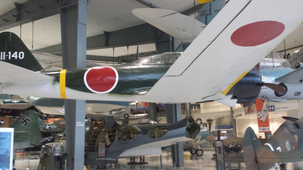 One of the famous Japanese Zero aircraft from WWII.